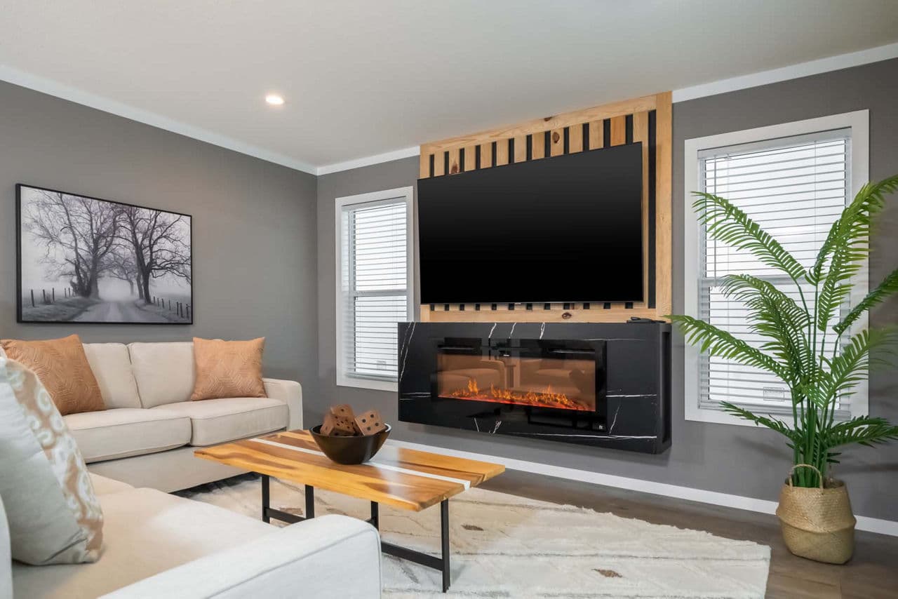 Bourbon interior home features