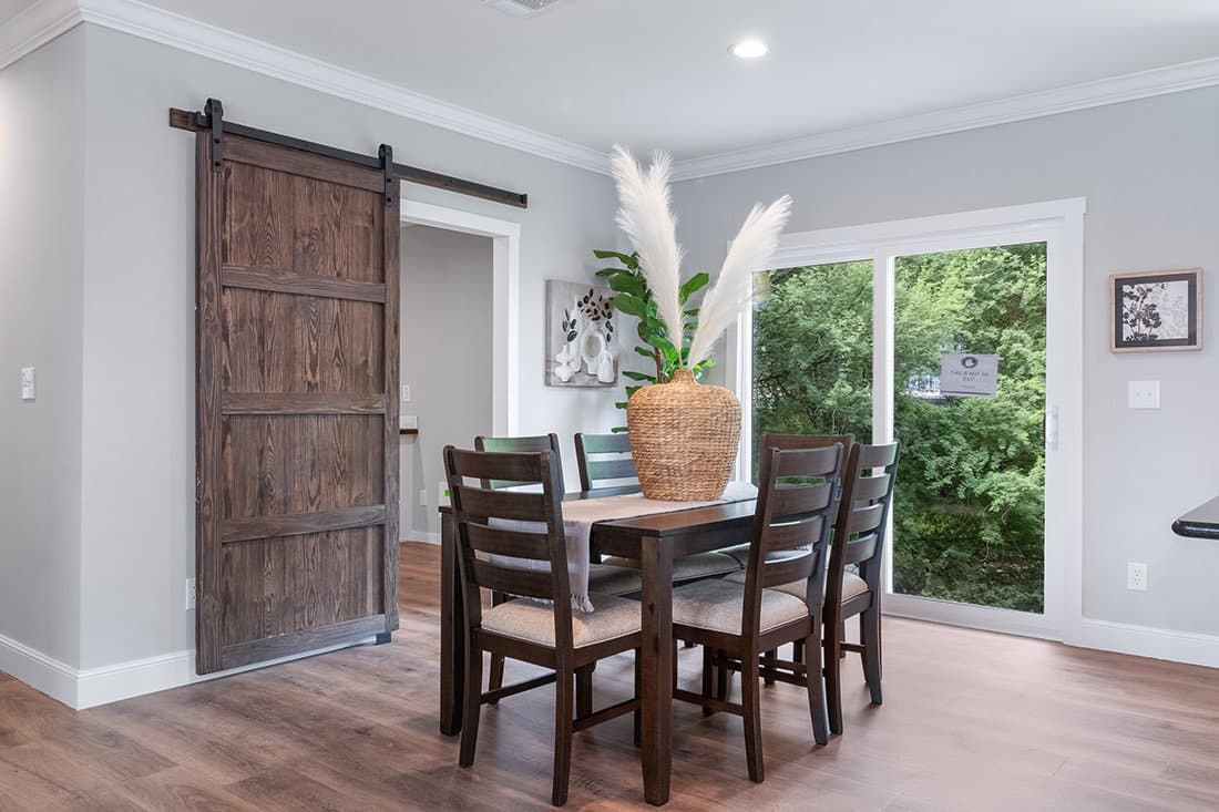 The oceanside interior home features