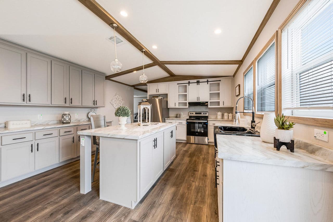 The orleans kitchen and hero home features