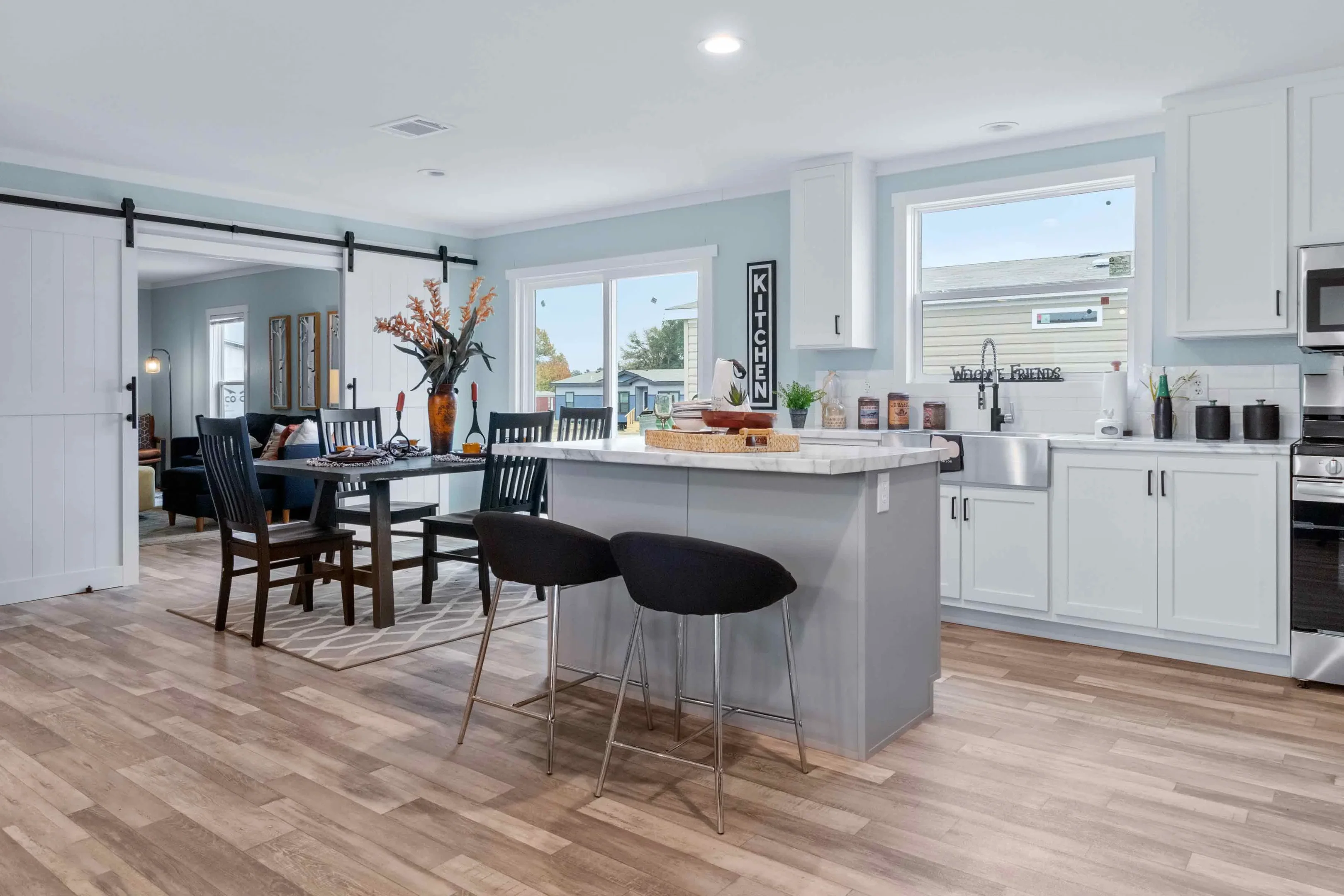 The grayson interior home features