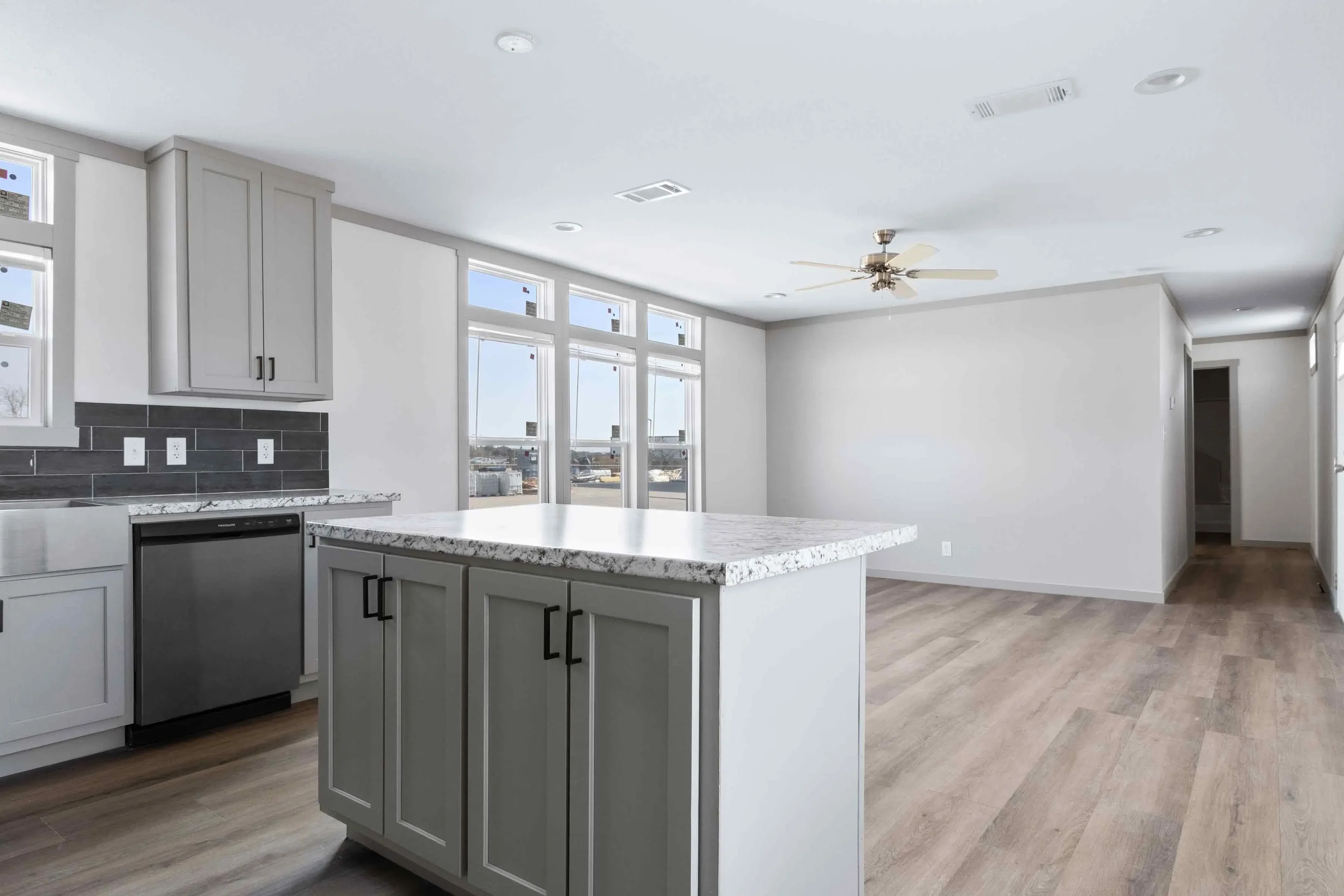 The mesquite interior home features