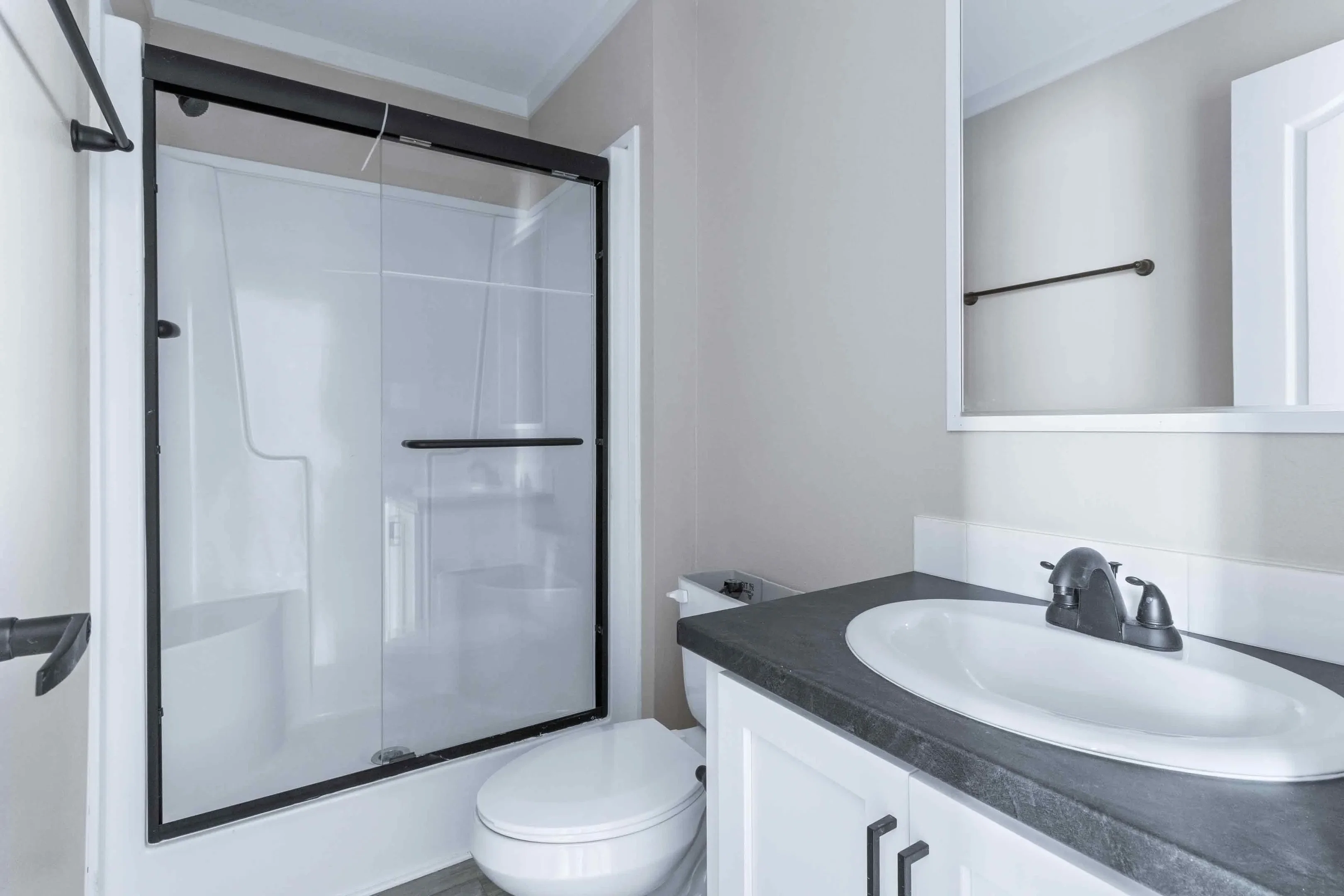 The jackson bathroom home features