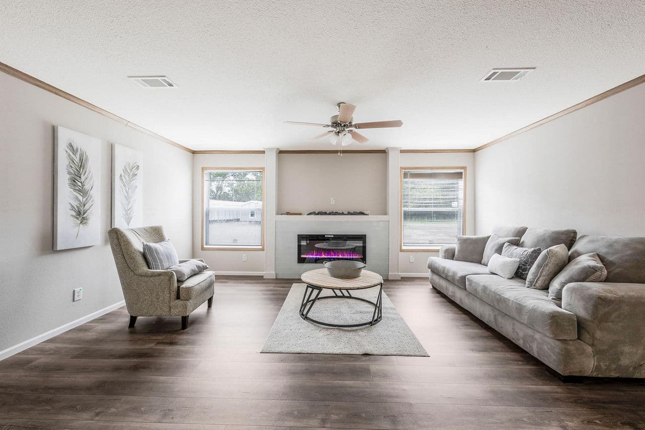 The orleans interior home features
