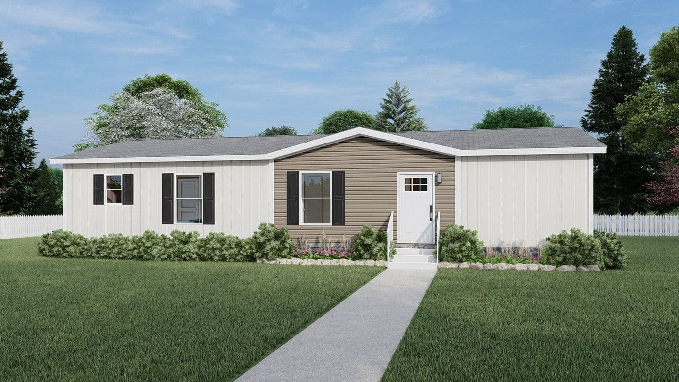 Cook elevation and exterior home features