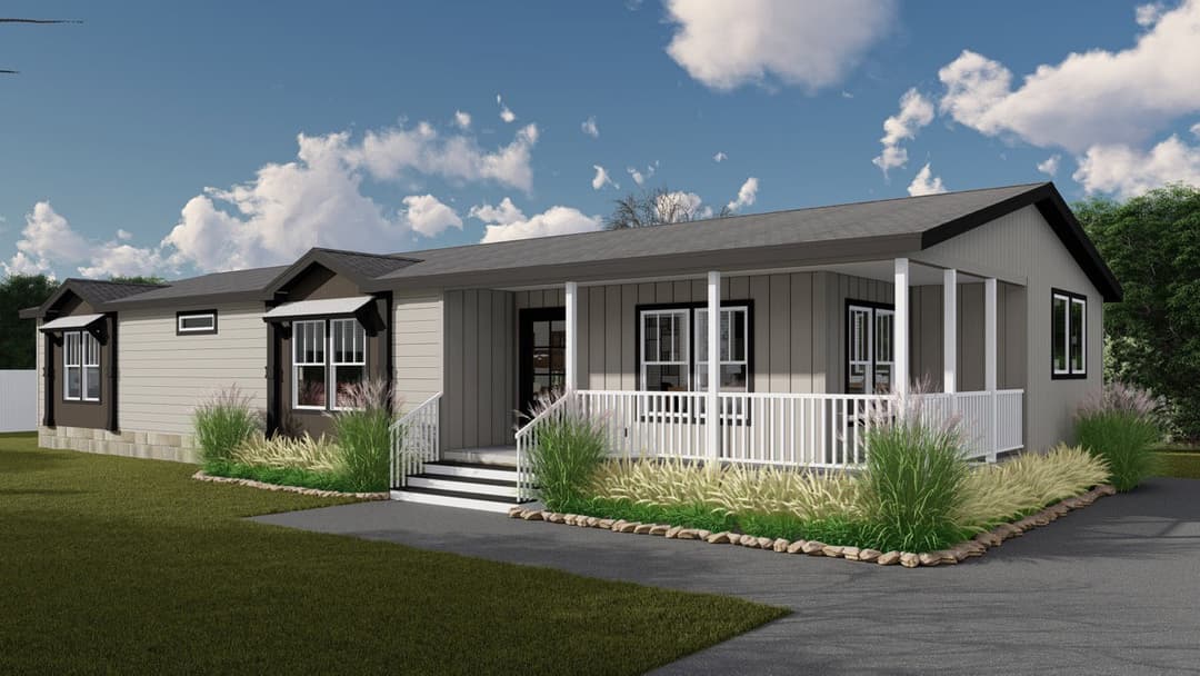 The sedona hero, elevation, and exterior home features
