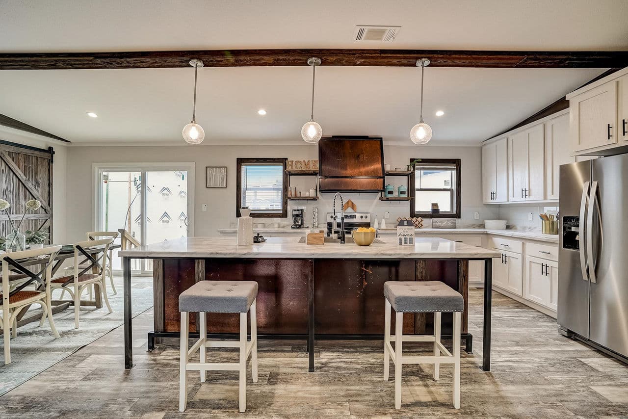 The desire kitchen and hero home features
