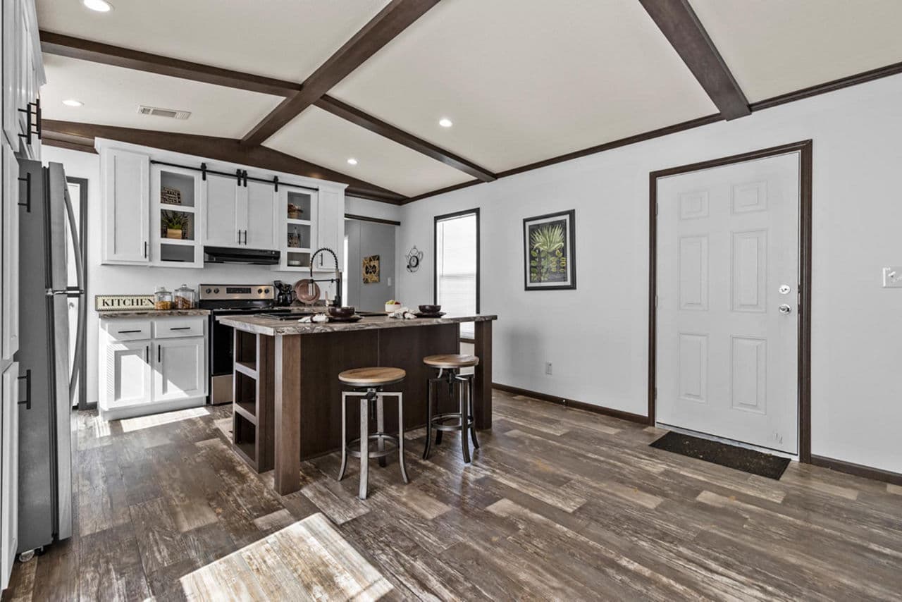 The frenchman kitchen home features