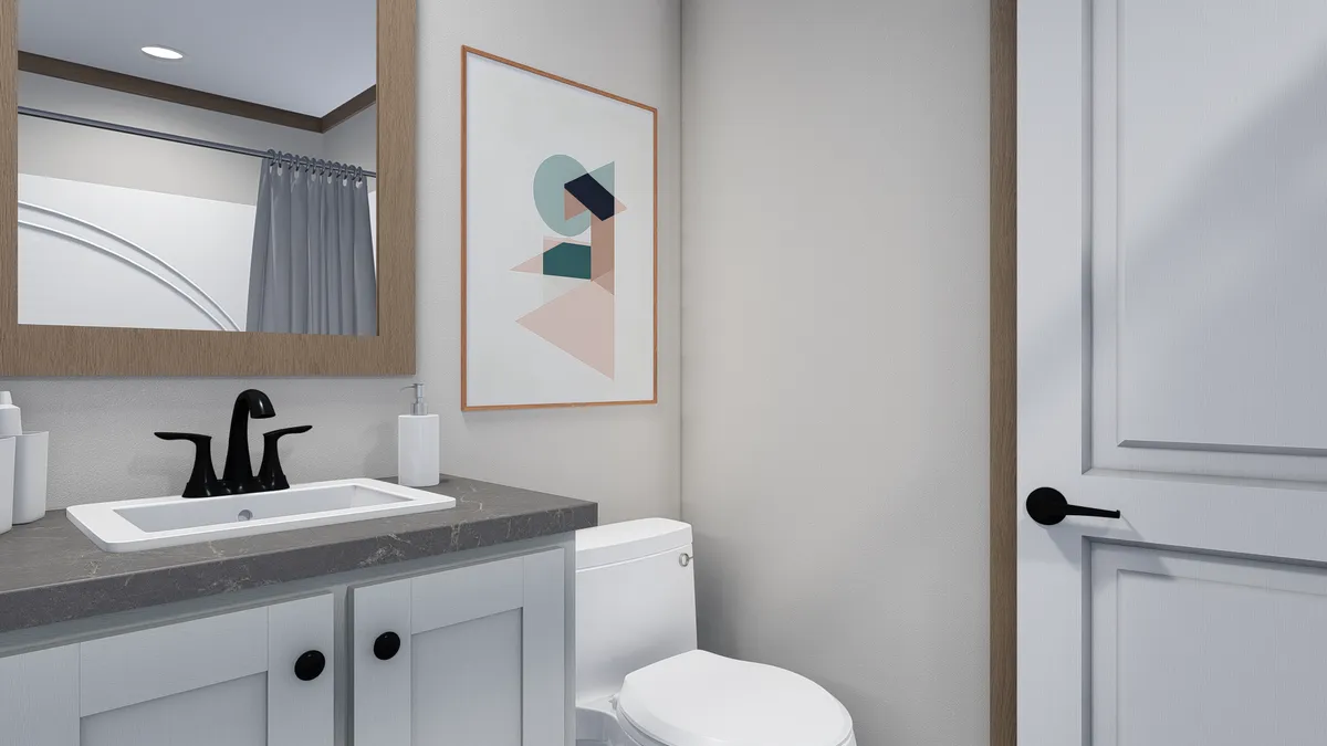 Everett elite bathroom home features