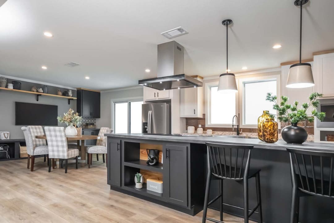 Bourbon kitchen home features