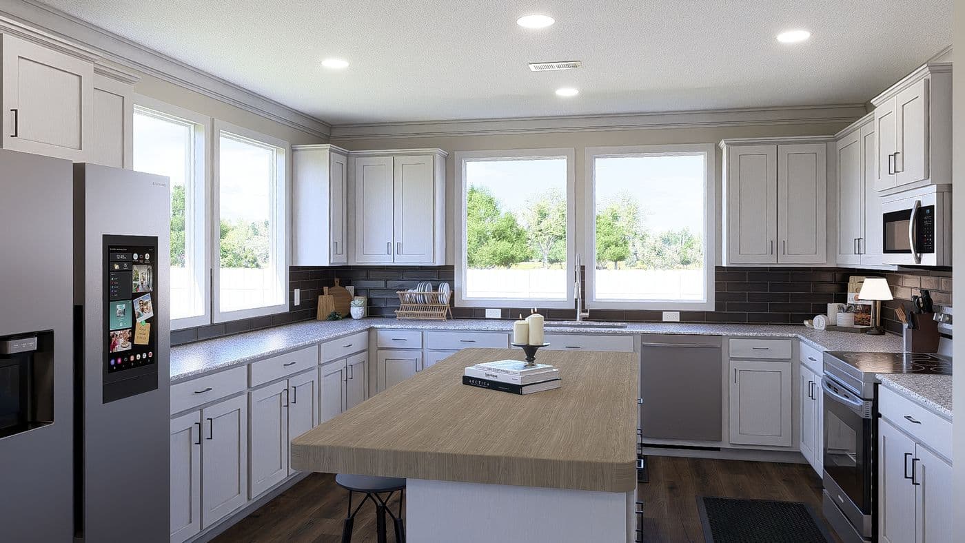 Olympus kitchen home features