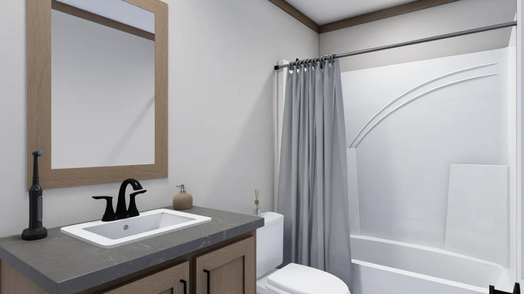 Farm 4 flex bathroom home features