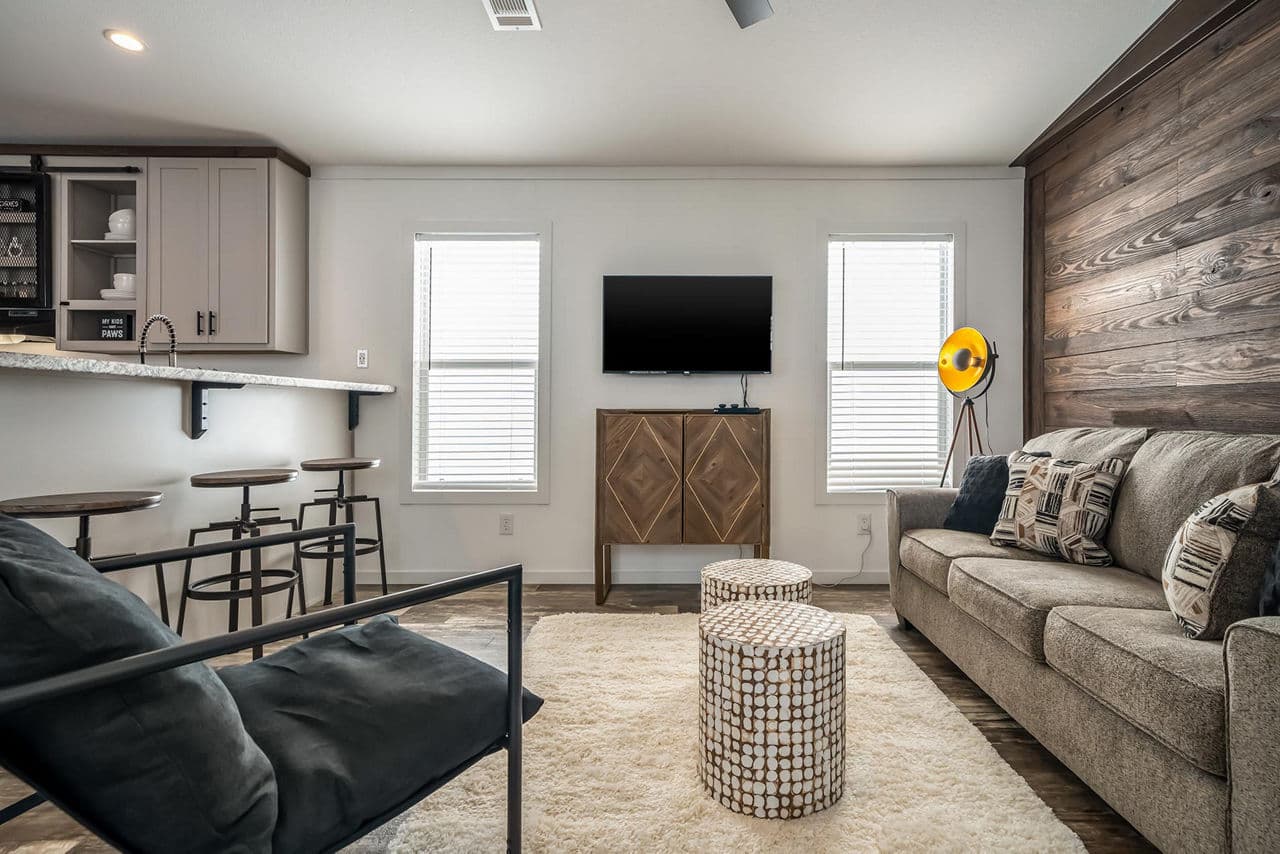 The zephyr interior home features