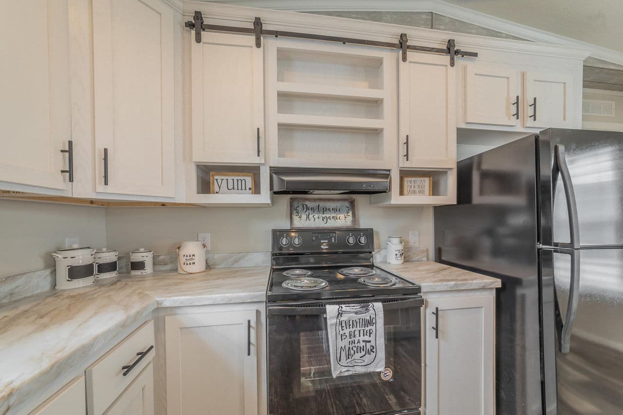 The iberville kitchen home features