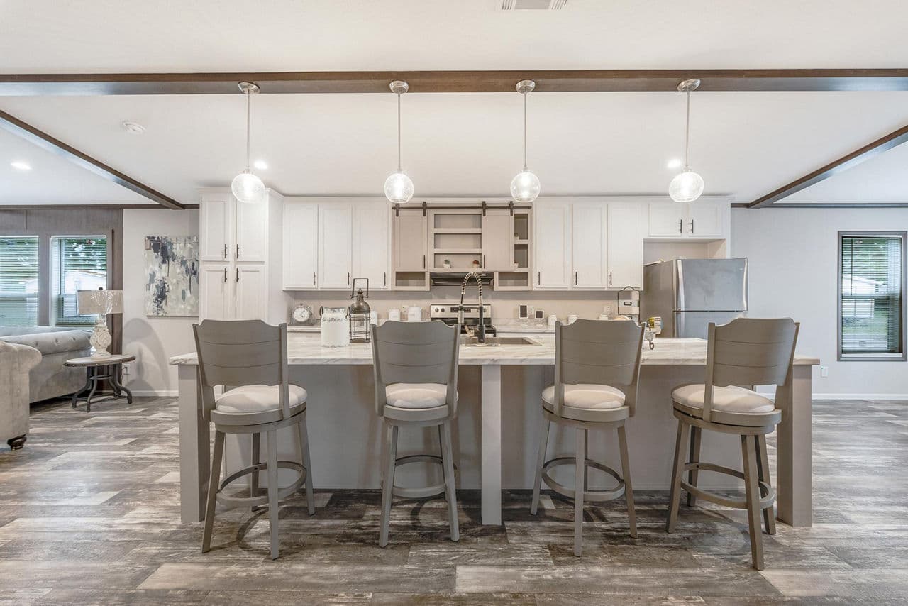 The magazine kitchen and hero home features