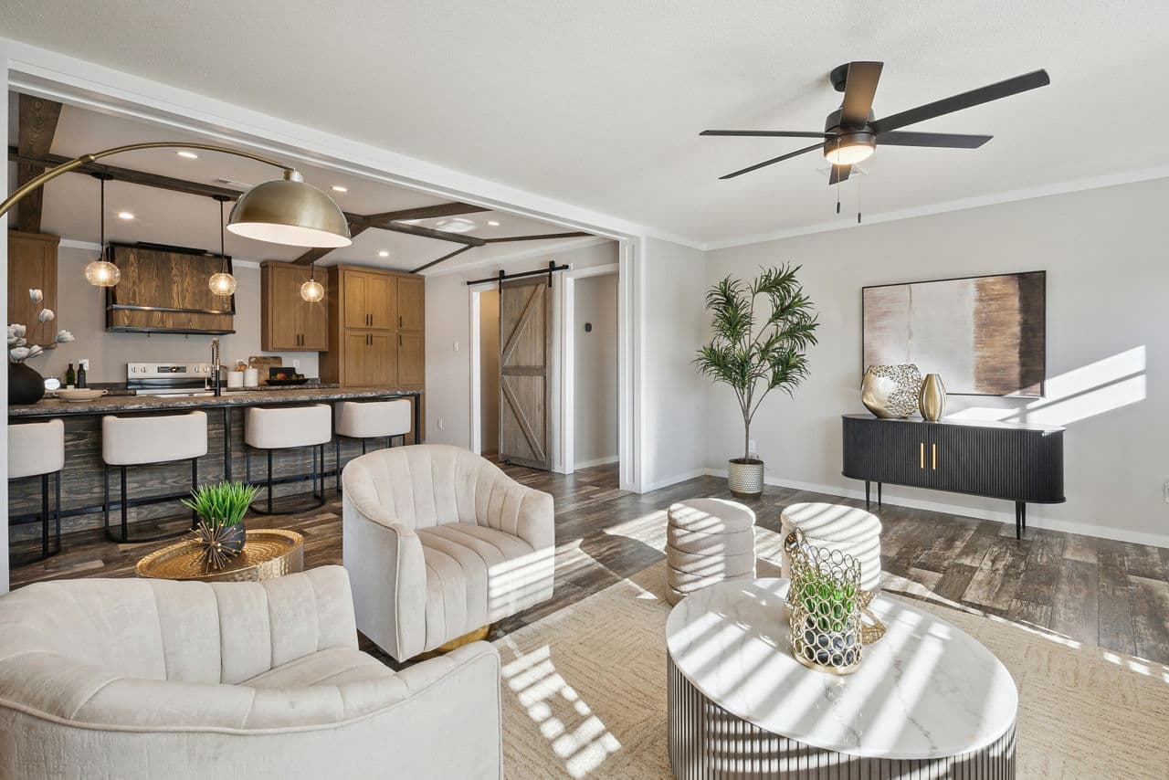 Creole interior home features