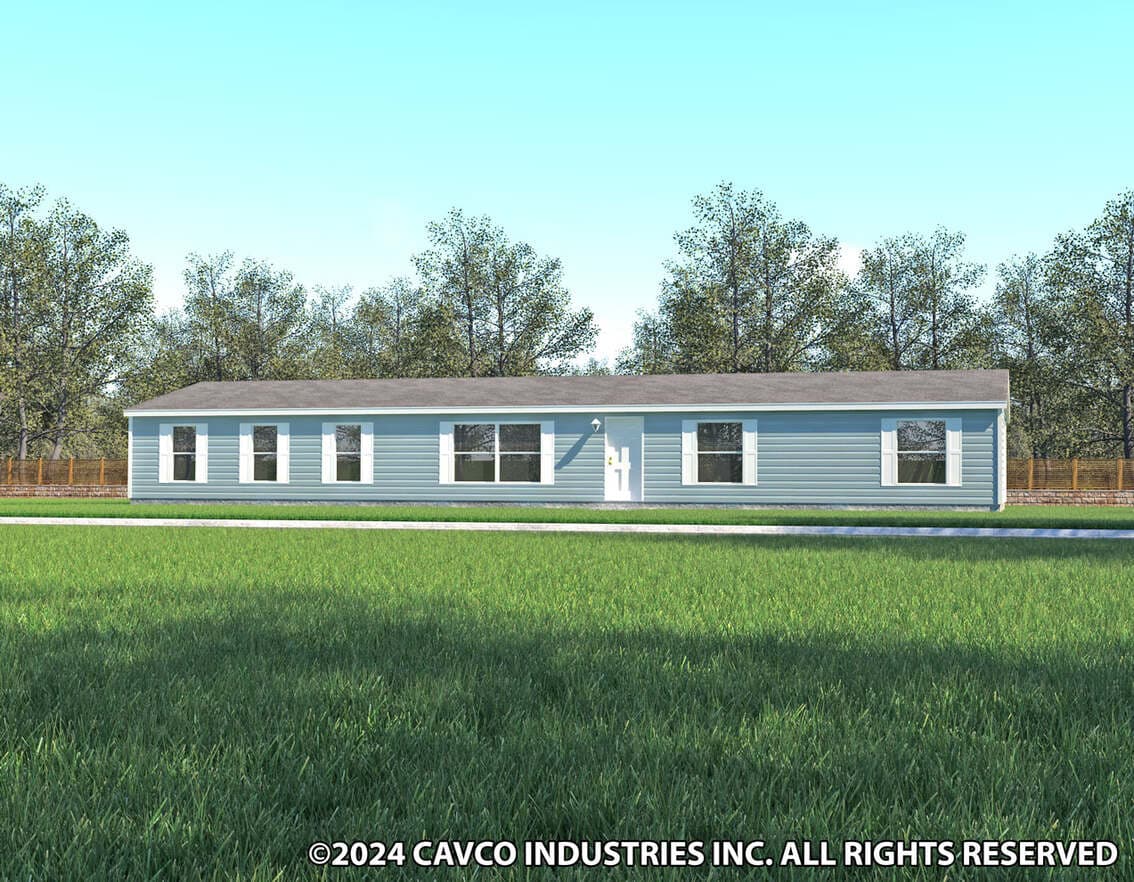 Canyon lake multi-wide 28764t exterior and elevation home features